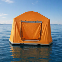 Tente flottante pour camping en plein air, résistante aux UV, en PVC Oxford imperméable, pour 3-4 personnes, utilisable en famille sur le lac, toute saison