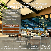 Nouveau produit : mobilier de restaurant, tables et chaises de café, ensemble de meubles, table de restaurant en marbre et acier inoxydable