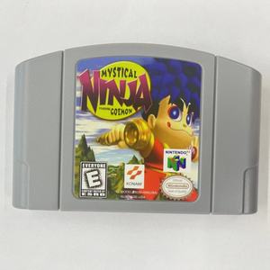 Livraison directe, stock local américain N64, cartouche de jeu vidéo N64 pour Mystical <span class=keywords><strong>Ninja</strong></span> Starring Goemon, version américaine pour console N64 - Product Image 5