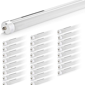 Độ sáng cao fa8 pin duy nhất T8 <span class=keywords><strong>LED</strong></span> ống Xxxx Ống 8ft 5ft 4ftfluroscent đèn 100lm/W pf0.5 nhấp nháy miễn phí <span class=keywords><strong>AL</strong></span> PC ánh sáng ban ngày - Product Image 2