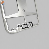 Bingkai Layar LCD untuk iPhone 17/17Air/17 Pro/17 Pro Max/17 Plus Baja Tahan Karat Hitam, Presisi Stamping, Pabrik OEM ODM
