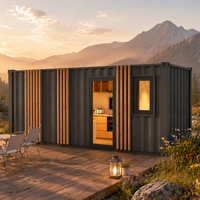 Cabaña de Servicio de Turismo Ecológico Premium, Centro de Visitantes Moderno, Oficina, Alojamiento, Solución de Desarrollo, Casa en Forma de A C130