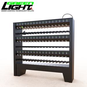 102 punti Mining cap lamp <span class=keywords><strong>charging</strong></span> rack 110-240V Double side Charger rack <span class=keywords><strong>station</strong></span> per cap lamps - Product Image 4