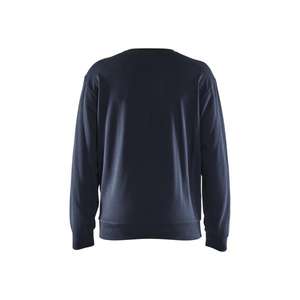 BLAKLADER-Sudadera 358011588633S Azul marino oscuro/Amarillo Hi-vis-EAN 7330509890219 WORK HOODIES - Product Image 2