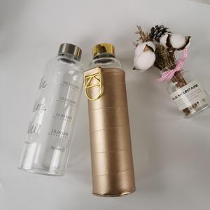 Gobelet en verre écologique <span class=keywords><strong>Smoon</strong></span> avec bouchon à vis, design minimaliste pour les enfants, utilisation sportive et rentrée scolaire - Product Image 3