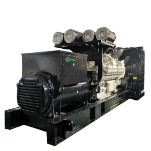 SHX 1800kw 2250kva Electric Genset 2000kw Emergency Genset 2500kva 2 mw generator price