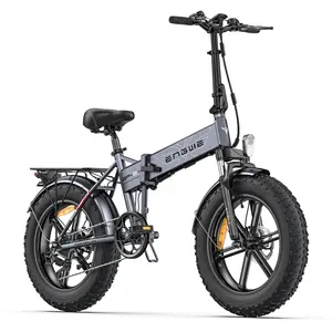 Hotsale EP2 Pro 7 속도 20 인치 전기 접이식 팻 타이어 접이식 자전거 무료 배송 MTB Ebike 산악 자전거 EU 미국 창고