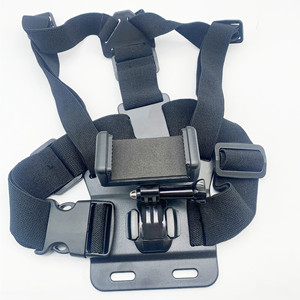 <span class=keywords><strong>Harnais</strong></span> de fixation sur la poitrine mains libres pour caméras d'action avec sangles réglables pour l'enregistrement POV et les sports de plein air - Product Image 6