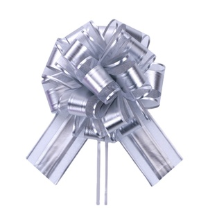 Venta al por mayor grande tridimensional flor floral Navidad <span class=keywords><strong>regalo</strong></span> embalaje elegante PP tirar cinta para regalos - Product Image 4