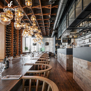 Conjuntos de Muebles Modernos para Restaurantes, Paquetes Completos de Muebles y Mesas Comerciales Todo Incluido - Product Image 3