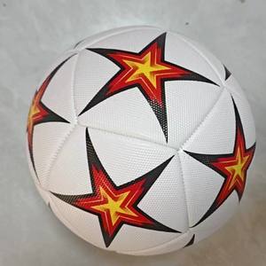 2026 new style match <b>football</b> 5 <b>machine</b> sewing pu customizable <b>football</b> - Product Image 1