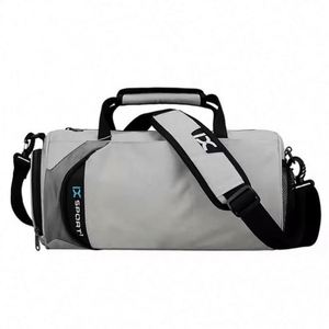 Sac de sport de voyage grande capacité imperméable avec compartiment à chaussures pour la gym et le fitness (vente en gros) - Product Image 1