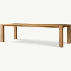<span class=keywords><strong>Tavolo</strong></span> da Pranzo RH Americano Moderno di Alta Gamma in Rovere, <span class=keywords><strong>Tavolo</strong></span> da Cena Personalizzabile di Grande Capacità, <span class=keywords><strong>Tavolo</strong></span> da Cucina di Lusso in Legno Pregiato Selezionato - Product Image 5