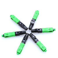 OEM ODM SC Fiber Optic Quick Connector Fiber Optic Connector Singlemode Mechanical Quick Connector Adapter