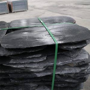 Ngoài trời tự nhiên màu đen basalt lát đá bước đá Bluestone bước đá - Product Image 5