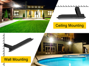 240W Outdoor <b>LED</b> Flood <b>Light</b> Large Area Stadium Lighting Die-Cast Aluminum Security <b>Light</b> for Backyard Warehouse Horse Arena - Product Image 3