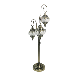 Lampe sur pied en cristal LED Tokin-lighting 2025, nouveau design en fer, style mid-century, étanche, 2700K, blanc chaud doux, commande par interrupteur pour le sport - Product Image 1