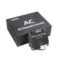 AKK TX5000AC 5W 4.9G-6.1G 96CH VTX FPV ultra longue portée à canaux complets en plastique pour télécommande RC