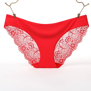 2025 regalo di lusso da donna in seta ultrasottile biancheria intima da donna ad alta elasticità senza cuciture e traspirante invisibile Set <span class=keywords><strong>slip</strong></span> - Product Image 4