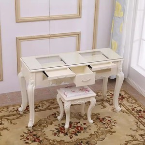 Top Selling <b>Nail</b> Salon Furniture <b>Nail</b> <b>Table</b> Manicure <b>Table</b> with Manicure Chair Manicure Station European Style - Product Image 4