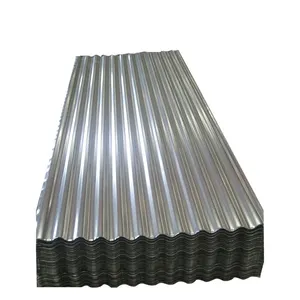 4ft x 16ft galvanized roofing sheets 0.4mm 24 gauge zinc coated corrugated steel tiles wave roofing roof metal panels