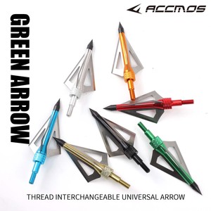 100 di <span class=keywords><strong>caccia</strong></span> al grano 3 lame fisse punte di <span class=keywords><strong>punta</strong></span> di freccia di balestra usate come accessorio di <span class=keywords><strong>caccia</strong></span> con l'arco da tiro con l'arco - Product Image 2