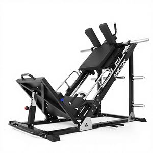 Máquina Combinada de Prensa de Piernas a 45 Grados y Hack Squat - Equipo de Gimnasio Comercial para Entrenamiento de Fuerza Profesional y Ejercicios de Piernas - Product Image 1