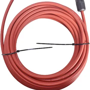 Tinned copper wire xlpo xlpe insulated cable red black h1z2z2k 6sqmm