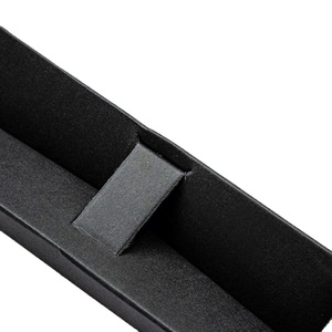 Customizable Black Drawer Pen <b>Box</b> - Perfect Corporate <b>Gift</b> with Logo Printing - Stylish Stationery Case for Professionals - Product Image 4