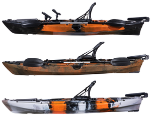 Kayaks de Pesca de Polietileno de Alta Densidad (HDPE) con Remo de 10 Pies en Venta - Product Image 2