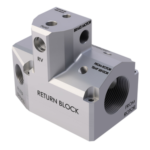 Blocs de vannes haute performance de collecteur de contrôle de débit <span class=keywords><strong>hydraulique</strong></span> en aluminium usiné CNC personnalisé pour les systèmes d'excavatrice - Product Image 3