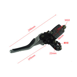 Bomba de Freno para Motocicleta Mochi, Bomba de Embrague de Freno de Disco Hidráulico de 22 mm para Piezas de Modificación de Scooter - Product Image 3