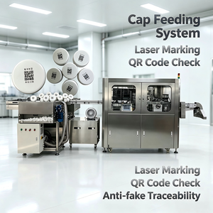 Máquina Láser Automática Todo en Uno con Inspección Visual y Rechazo Automático para Tapas de Botellas, Anti-Falsificación - Product Image 1