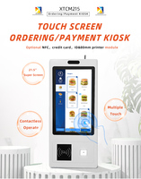Kiosque de paiement XTCM215 avec écran tactile de 21,5 pouces, système Windows J1900, pour machine de commande en libre-service