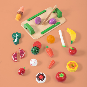 Set di Frutta e Verdura Magnetica in <span class=keywords><strong>Legno</strong></span> <span class=keywords><strong>Montessori</strong></span>, Giochi Educativi di <span class=keywords><strong>Cucina</strong></span> per <span class=keywords><strong>Bambini</strong></span>, Ragazzi e Ragazze - Product Image 5