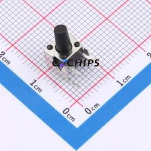 ZX-QC66-9.5ZJ Tactile <b>Switch</b> Through hole Component (THT),6x6mm <b>Switch</b> Single Pole Single Throw Round Button 2.6N Through Hole - Product Image 1