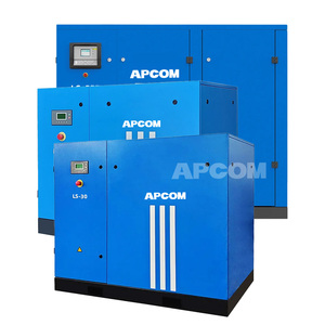 เครื่องอัดอากาศแบบสกรูปรับความถี่ได้ รุ่น LS ซีรีส์ 30KW 55KW 90KW 110KW 132KW 160KW 180KW 315KW 355kW เครื่องอัดอากาศสำหรับอุตสาหกรรม - Product Image 4