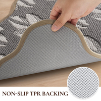 Tapis de cuisine antidérapants, lavables en machine, absorbants et résistants aux taches, pour cuisine et buanderie