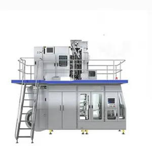 Fully automatic UHT milk aseptic filling machine/ carton bricks filling equipment