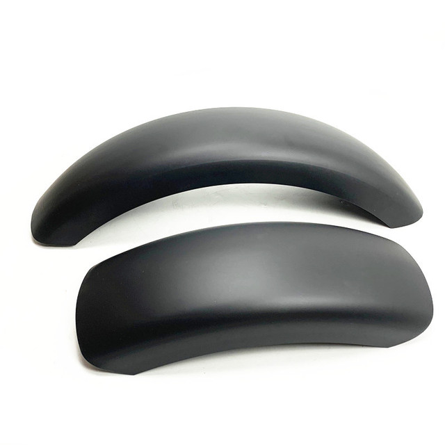 Motorcycle Modified Part Motorbike Fender Mudguard Retro Style Black Plastic Rear Fender Cover