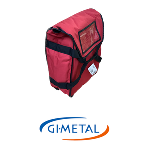 กระเป๋าส่งพิซซ่าแบบมีฉนวน 36 × 36 × 17 ซม. สูง 5 กล่องพิซซ่าสูงสุด Ø 33 ซม. Gi-Metal Btd3320 - Product Image 4