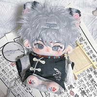 Offre Spéciale 20 cm Hanfu chinois coupe-vent Style coton poupée costume transfrontalier pas d'attribut poupée vêtements de remplacement
