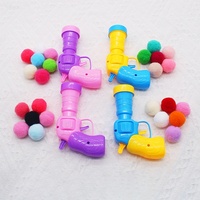 Chat en peluche balle tireur lanceur jouet interactif drôle nouveaux jouets pour animaux de compagnie chat Teaser jouets pistolet