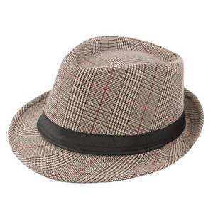Sombrero Trilby Clásico Nuevo Promocional con Ala Ancha Estilo Jazz, Sombreros Fedora para Hombre al por Mayor - Product Image 2