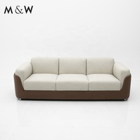 M & W Mobilier moderne de haute qualité Ensemble de canapés de luxe et élégants pour bureau et salon exécutif