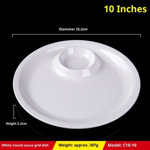 Precios Accesibles <span class=keywords><strong>para</strong></span> la Venta de Restaurantes con <span class=keywords><strong>Vajilla</strong></span> Blanca Irregular a Precios Económicos - Product Image 4