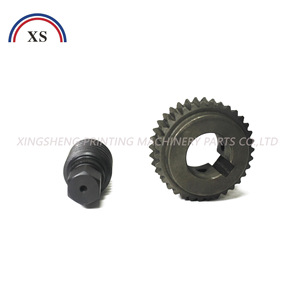 <b>Worm</b> <b>Gear</b> Rubber Core Nonstandard For Printing Machinery Parts - Product Image 2