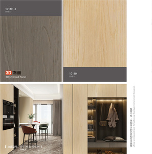 18 mét Chất lượng cao woodgrain Màu ván <span class=keywords><strong>MDF</strong></span> cho tủ quần áo - Product Image 2