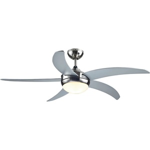Ventilador de Techo para Sala de Estar con Luz, 3 Aspas, Control Remoto, Motor DC LED, 6 Velocidades, Diseño Moderno de Perfil Bajo - Product Image 1