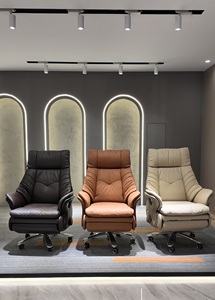 Silla Ejecutiva <span class=keywords><strong>de</strong></span> Lujo para <span class=keywords><strong>Oficina</strong></span>, Diseño Moderno, Ergonómica, Eléctrica, con Masaje, Reclinable, <span class=keywords><strong>de</strong></span> Cuero Genuino, para <span class=keywords><strong>Muebles</strong></span> <span class=keywords><strong>de</strong></span> <span class=keywords><strong>Oficina</strong></span> en Casa - Product Image 4